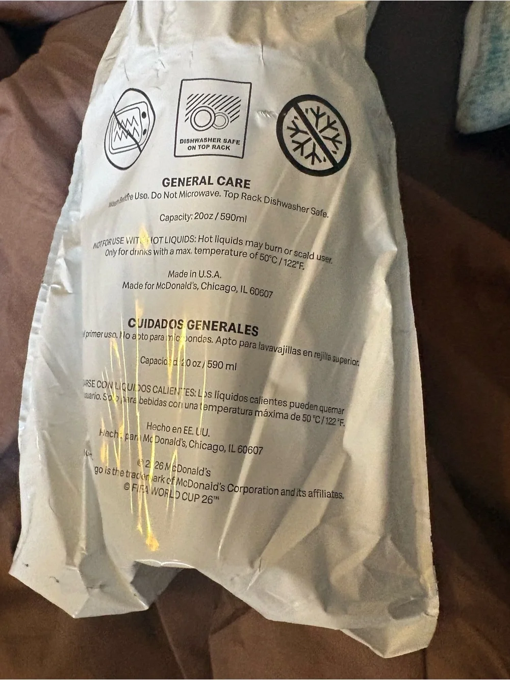 McDonald’s World Cup 2026 Collectible Cup Limited Edition - Unopened New